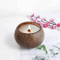 Biodegradable Natural Coconut Candle Bowls Decorative Bowls